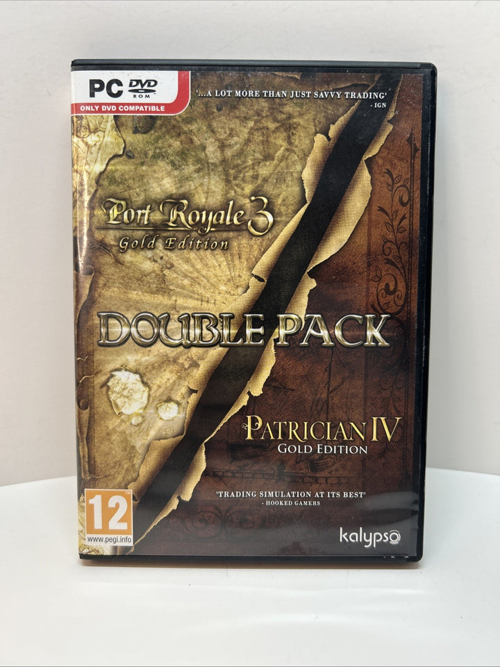 Patrician IV Gold and Port Royale 3 Gold Double Pack (PC DVD)