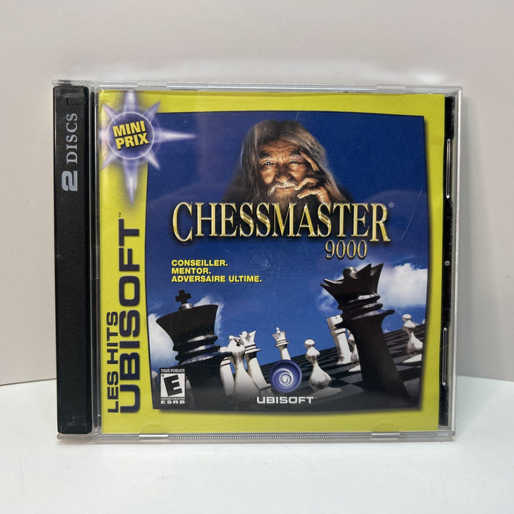 Chessmaster 9000 PC Game Ubisoft Hits Chess CD-ROM - French Français