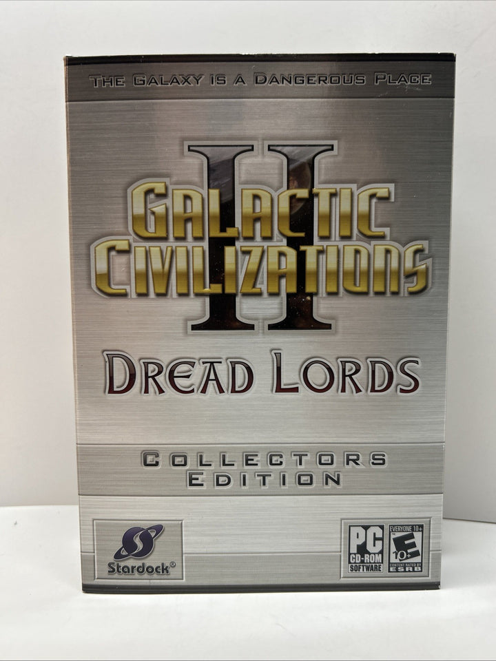 Galactic Civilizations II: Dread Lords (Collector's Edition) (PC, 2006)