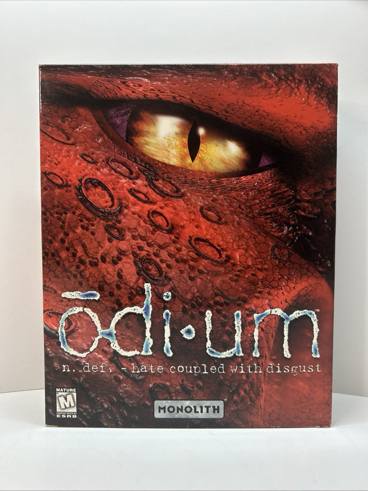 Odium PC 1999 PC Big Box Game Window 95/98