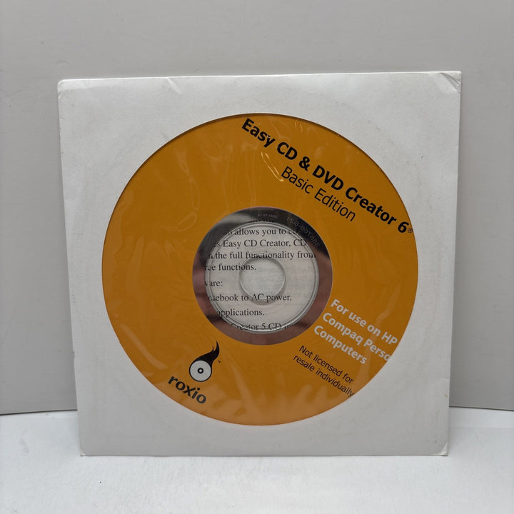 Roxio Easy CD & DVD Creator Basic Edition
