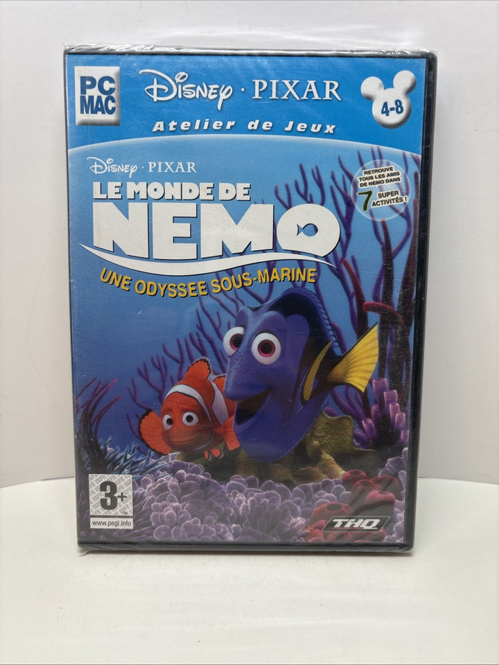 Le Monde de Nemo Atelier De Jeux - PC CD-ROM - Sous Blister - Sealed - French