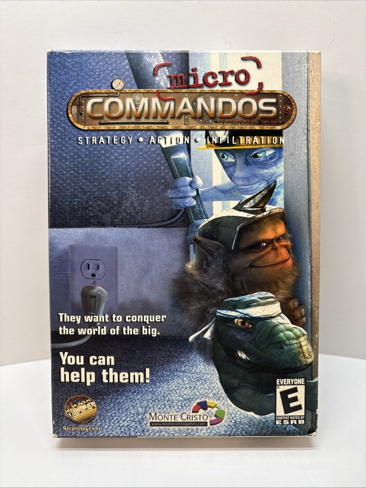 Micro Commandos (PC, 2002) CD-ROM for Windows 98/ME/2000/XP - Sealed Jewel Case