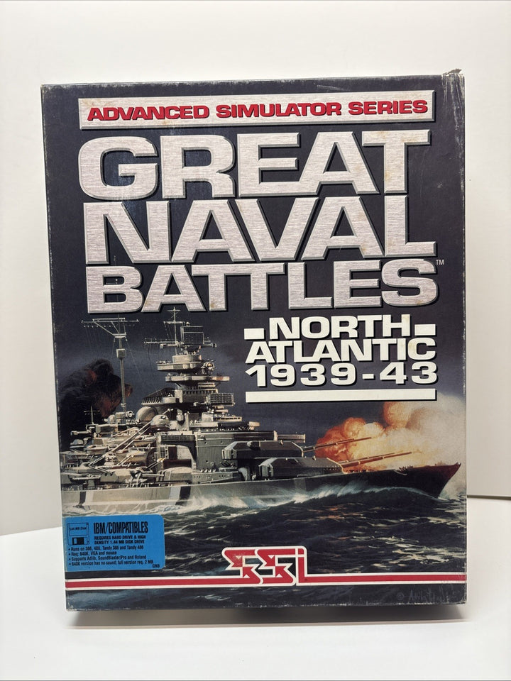 Great Naval Battles: North Atlantic 1939-1943 (DOS, 1992)