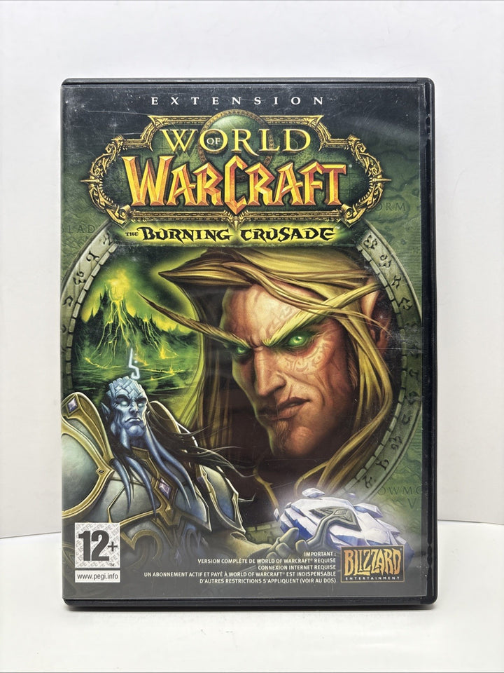 World of Warcraft: The Burning Crusade (PC, DVD, 2007)