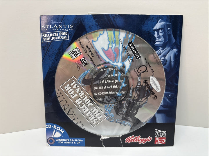 Atlantis The Lost Empire Search for The Journal Disney's PC CD-Rom Game