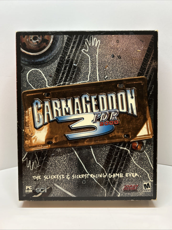 Carmageddon 3 TDR 2000 - PC Video Game - No Manual - Sealed Jewel Case