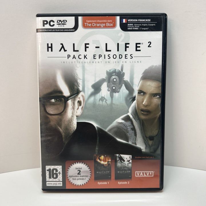 HALF-LIFE 2 Pack Episodes (1-2) -  PC CD-ROM (2008) French Français