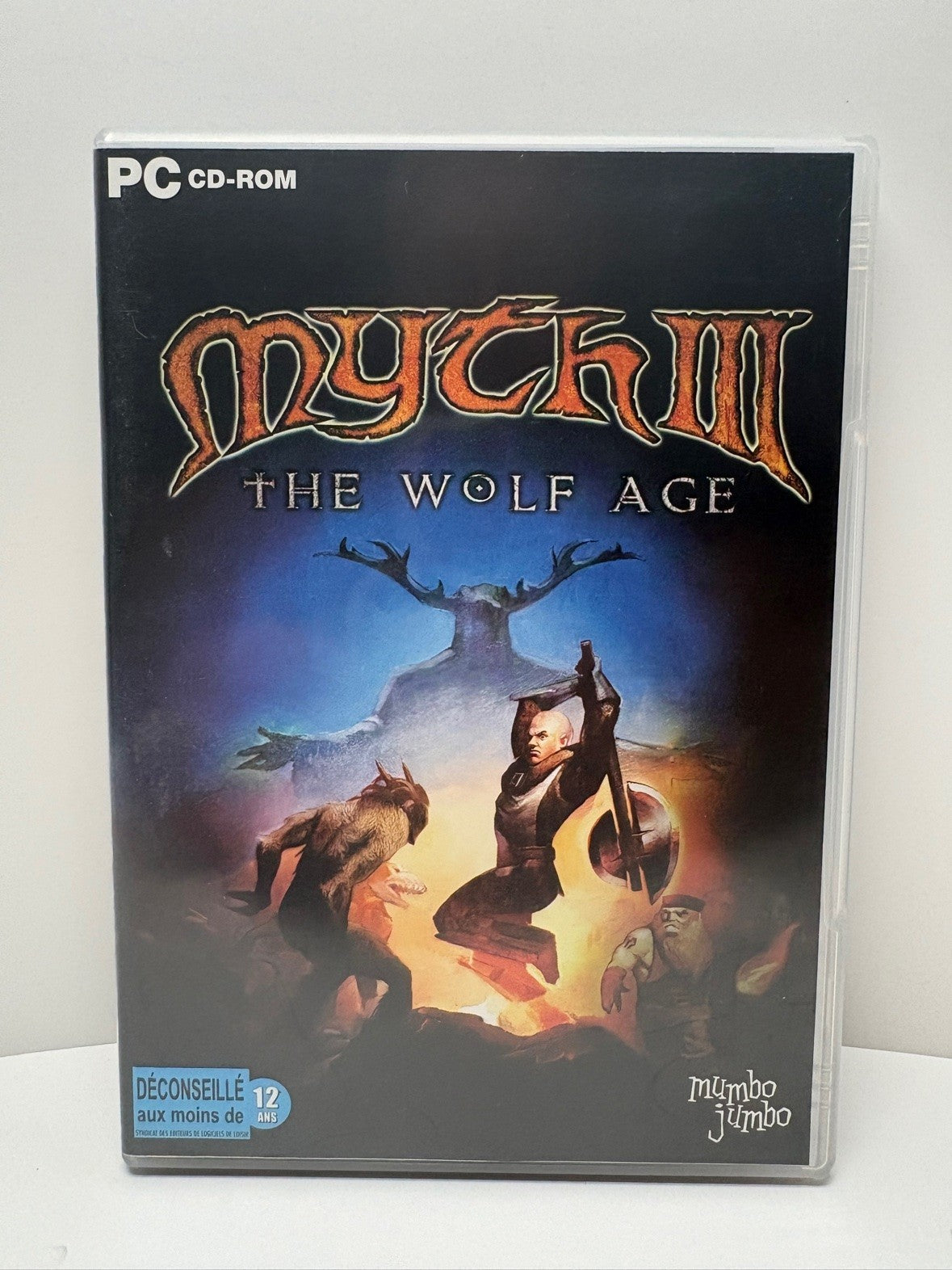 Myth III The Wolf Age PC CD-ROM FR Edition DVD Case MumboJumbo Take 2 2001