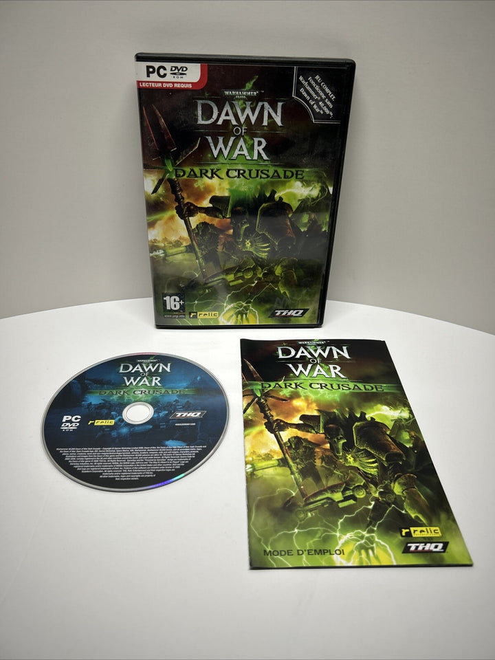 Warhammer 40,000: Dawn of War – Dark Crusade (PC DVD-ROM, 2006) French