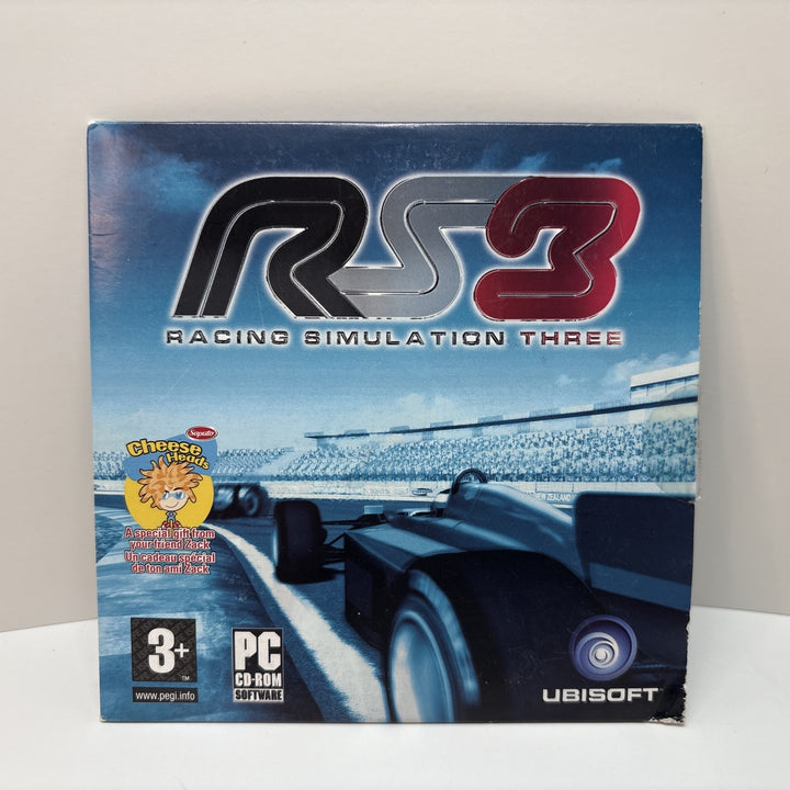 RS3 RACING SIMULATION GAME THREE PC GAME DISC - UBISOFT 2007 - Saputo Gift