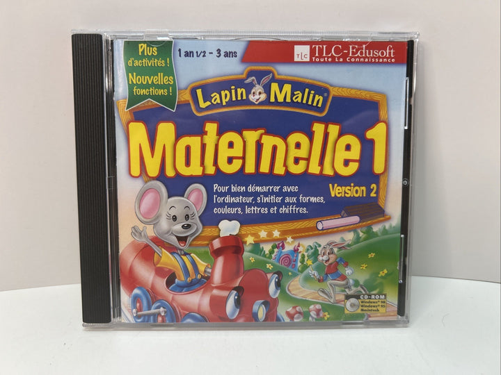 Lapin Malin Maternelle 1 - PC - FR - Avec Notice