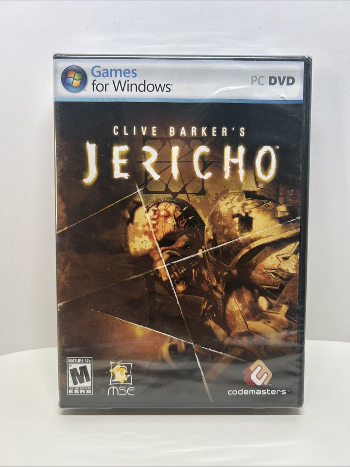 Clive Barker's Jericho (2007) PC DVD - NEW SEALED