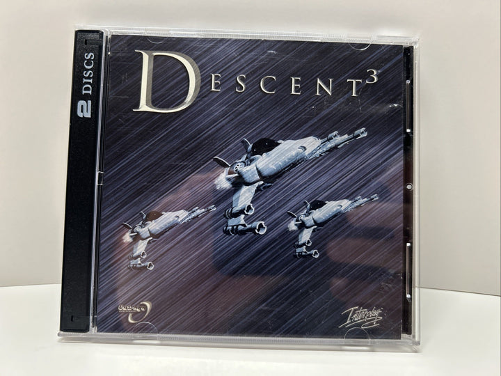 Descent 3 (1999) PC CD-ROM Video Game Two Discs Interplay - French Français 🇫🇷