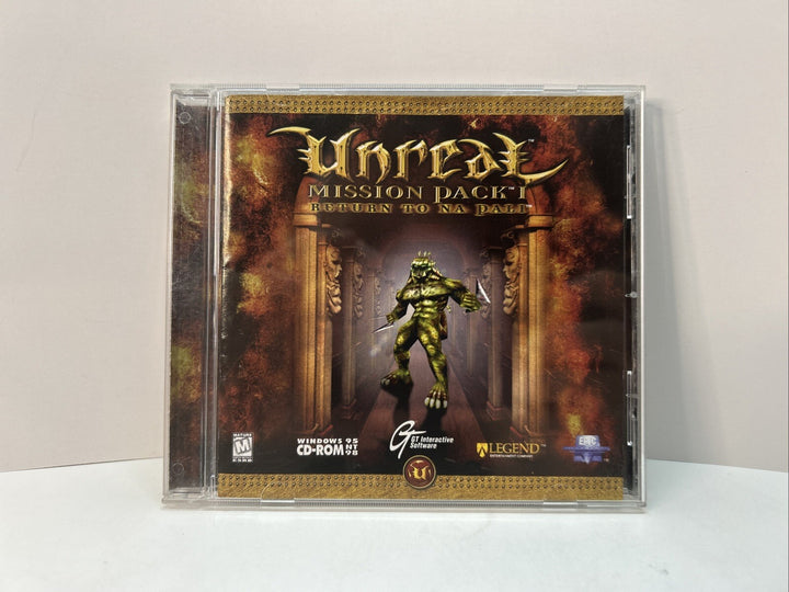Unreal Mission Pack: Return to Na Pali (PC, 1999) Jewel Case