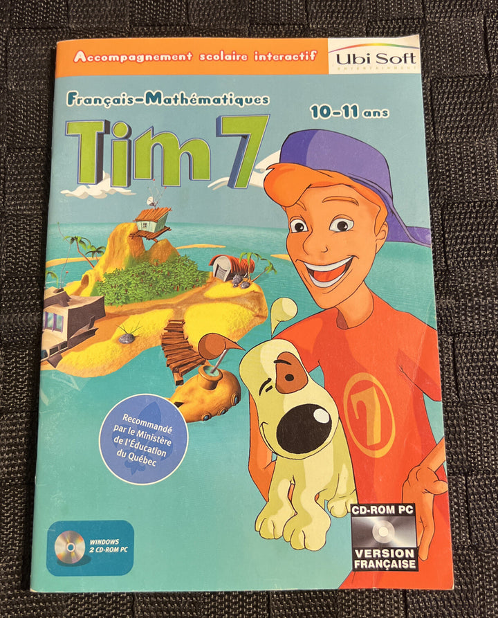 Tim 7 – Accompagnement Scolaire Interactif (Ubisoft, PC) Manuel Seulement