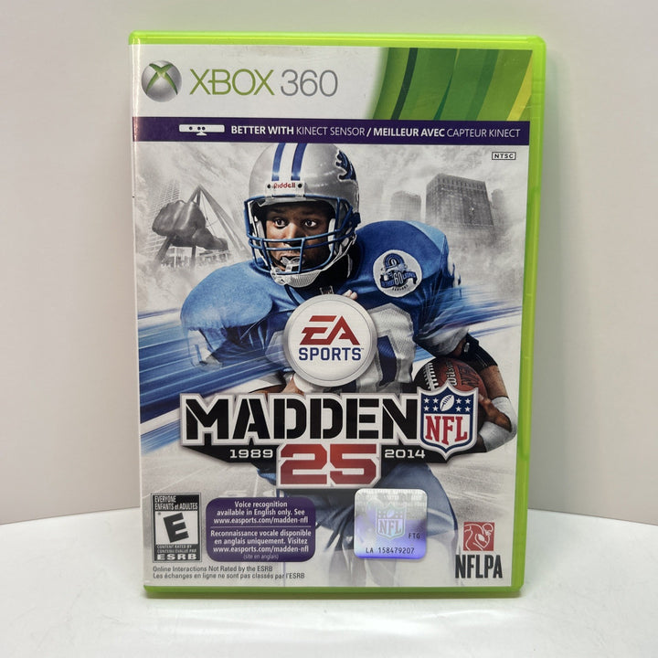 Madden NFL 25 (Microsoft Xbox 360, 2013) TESTED Fast  Shipping.