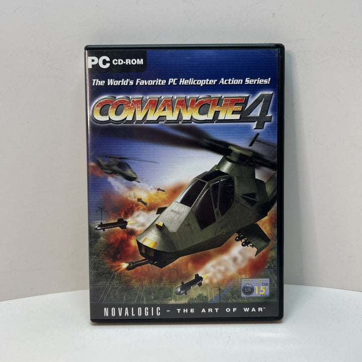 Comanche 4 (Windows PC, 2001) CIB Complete PC Helicopter Action Series