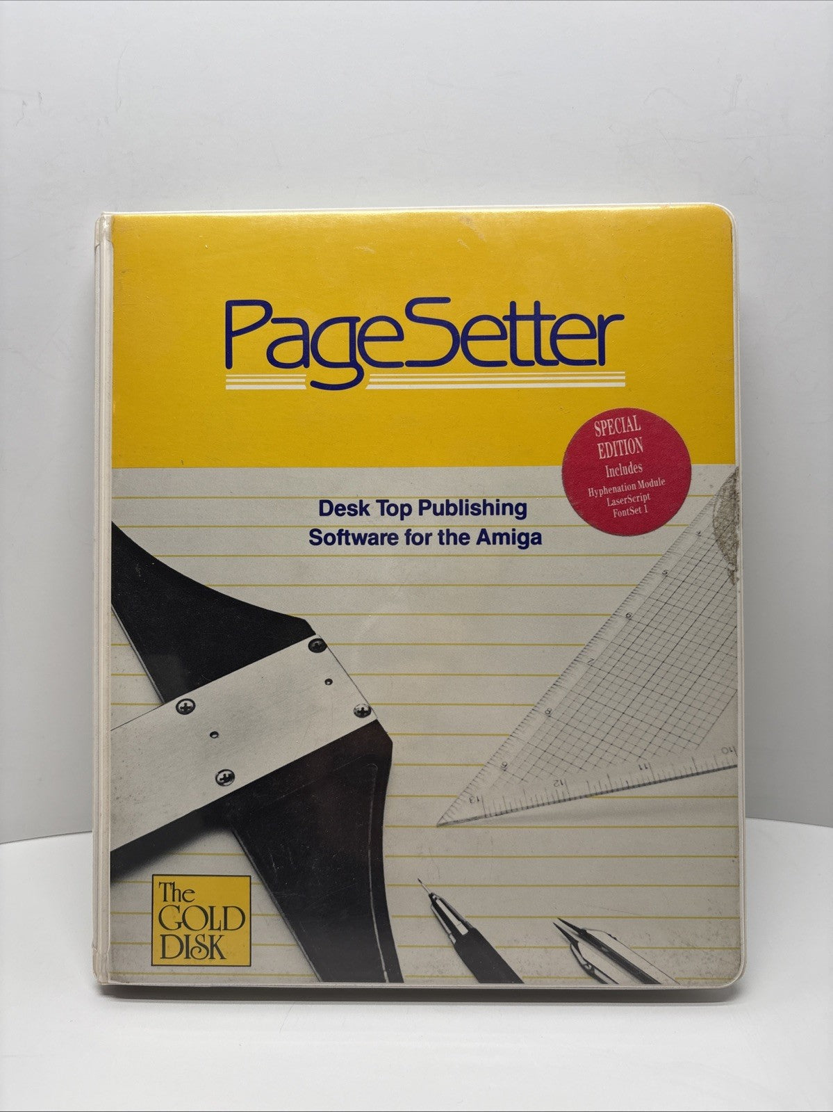 Page Setter Desk Top Publishing Gold Disk Amiga Program With Manual Complete