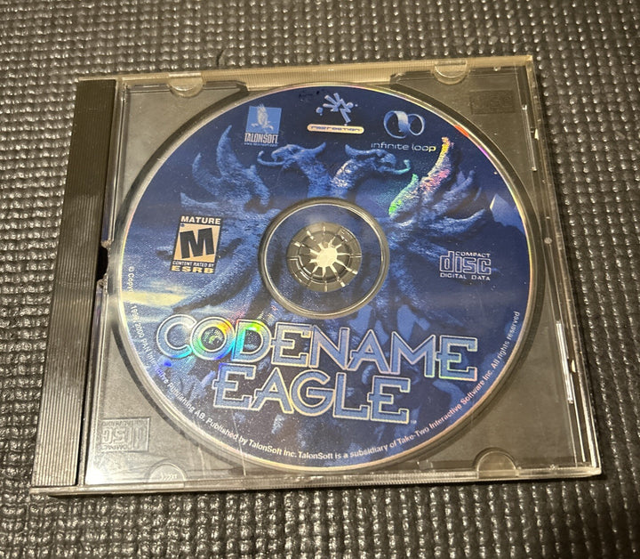 Codename Eagle (PC, 2000)  pc  - Disc Only With Jewel Case Back Cover