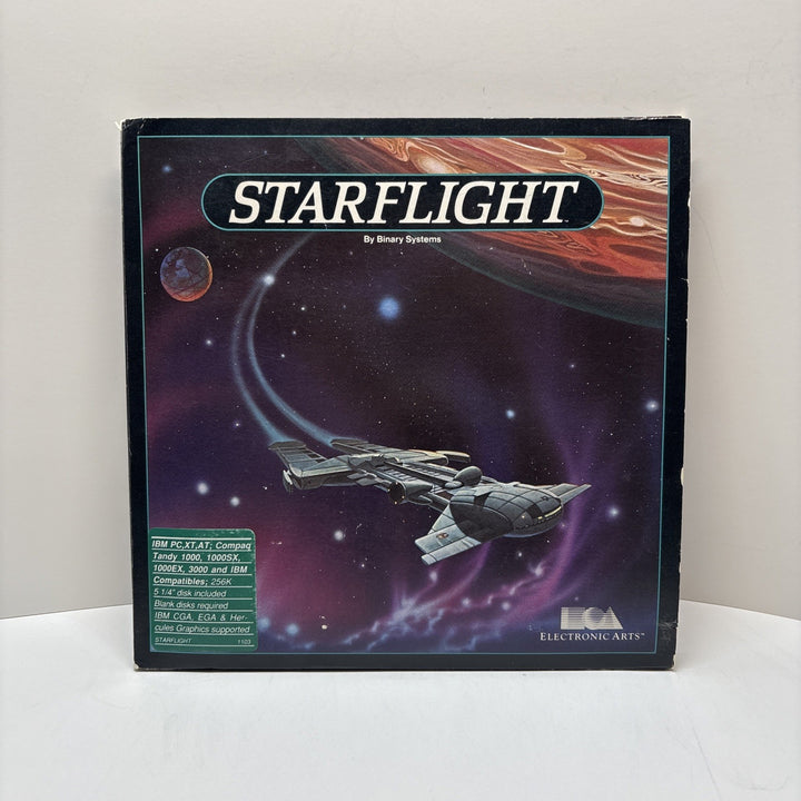 Starflight (1986) PC Big Box Complete – Binary Systems  – Electronic Arts