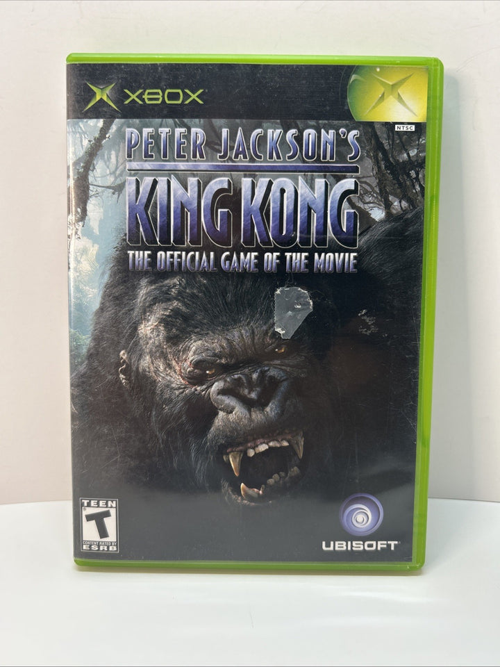 Peter Jackson's King Kong (Microsoft Xbox, 2005) CIB Complete with Manual