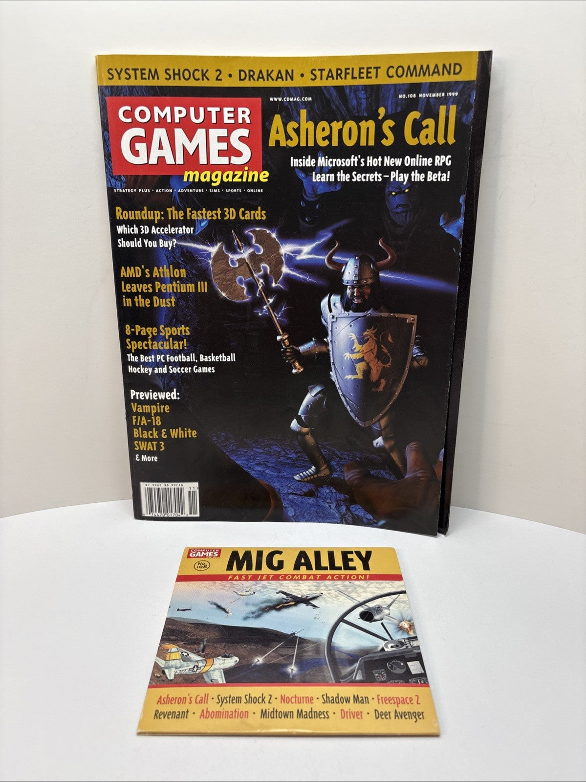 Computer Games Magazine #108 November 1998 Asheron’s Call With Demo Disc