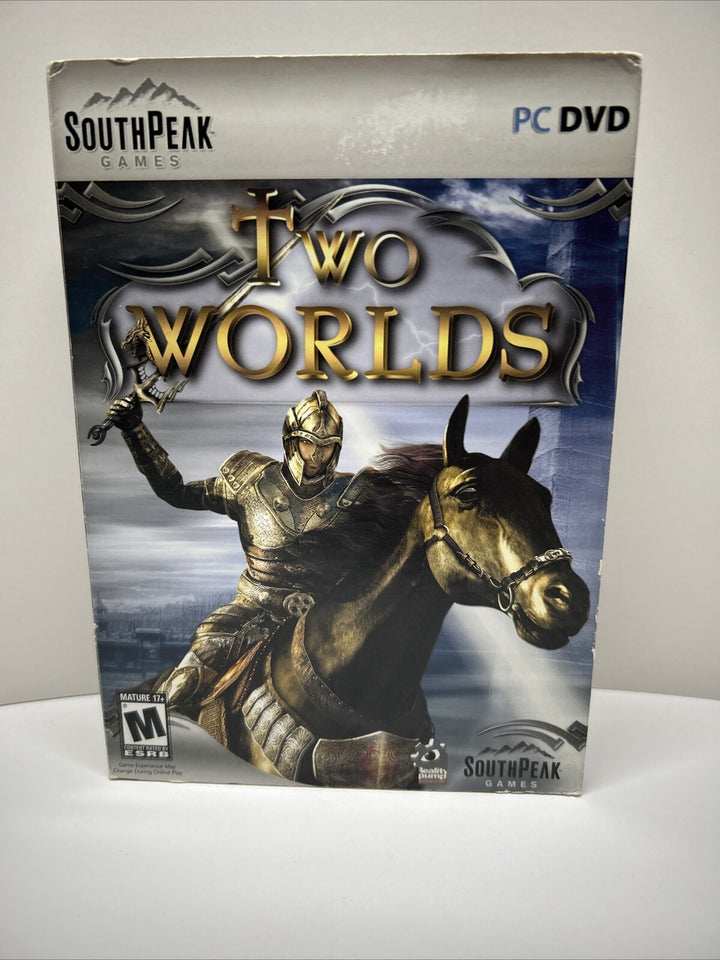 Two Worlds (PC, 2007) COMPLETE PREOWNED PC DVD STRATEGY GAME FOR WINDOWS