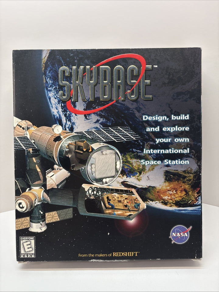 Skybase (1998) Big Box - NASA - PC CD-ROM