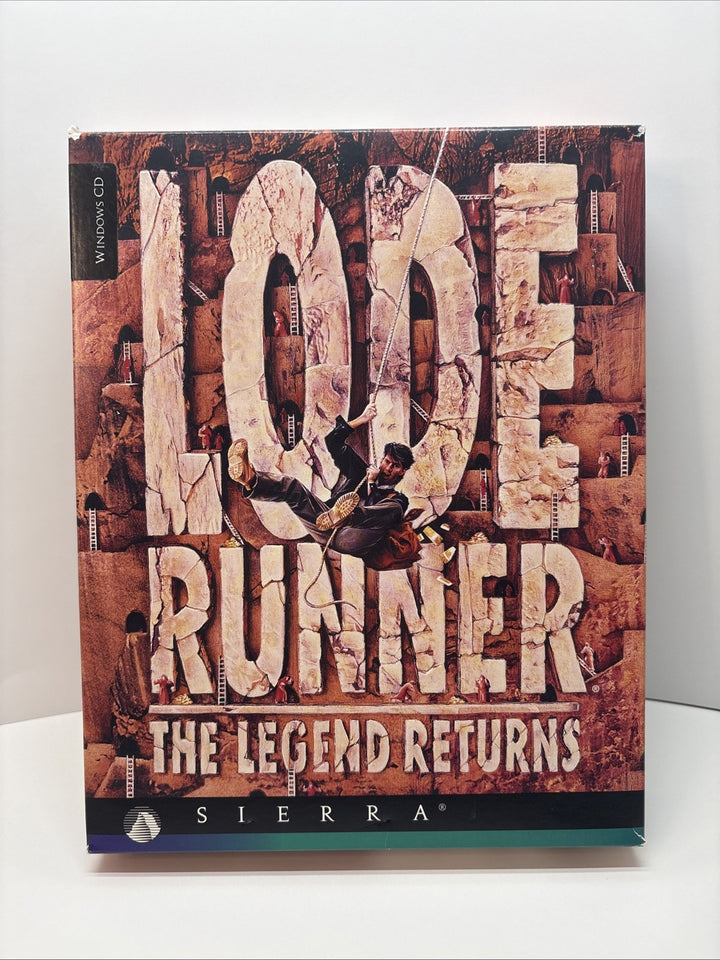 Lode Runner The Legend Returns (1996) PC CD-ROM - Sierra