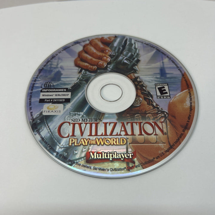 Sid Meier's CIVILIZATION III  PLAY THE WORLD Multiplayer Disc (disc Only)