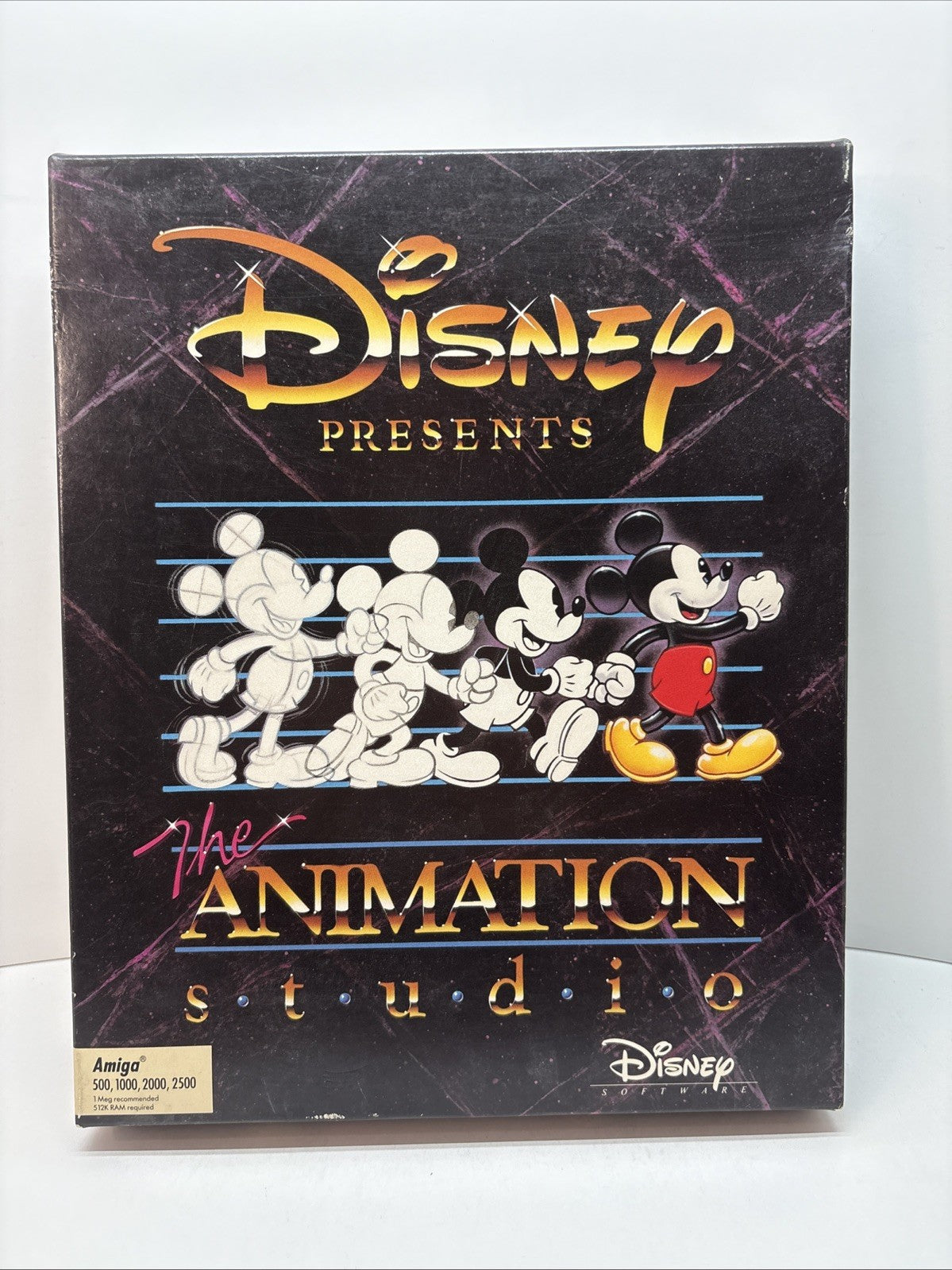 Disney Presents The Animation Studio Software Amiga Big Box
