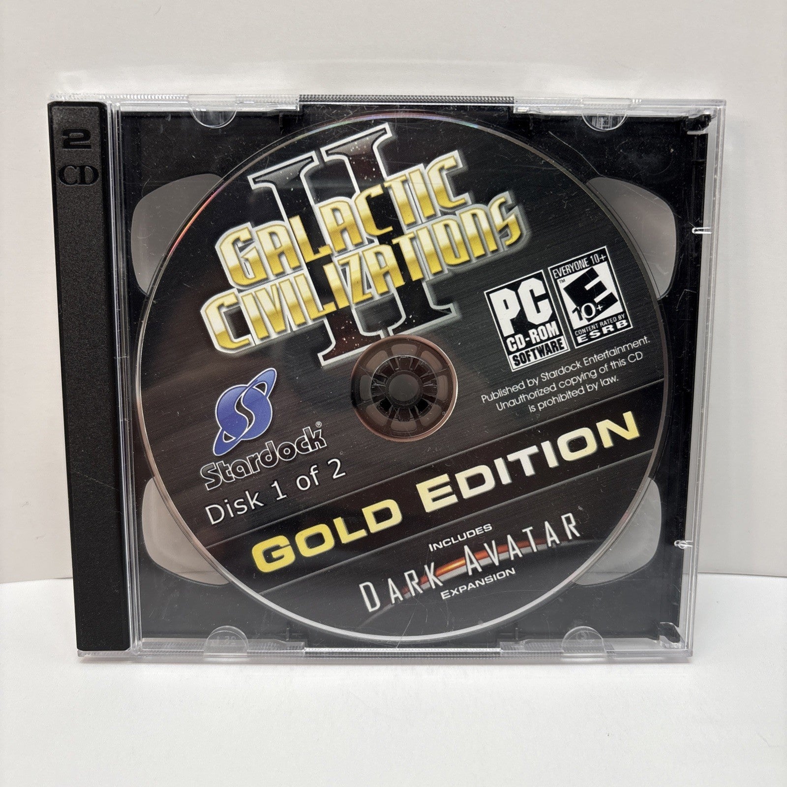 Galactic Civilizations II 2 Gold Edition (PC 2009)  2 Disc Set