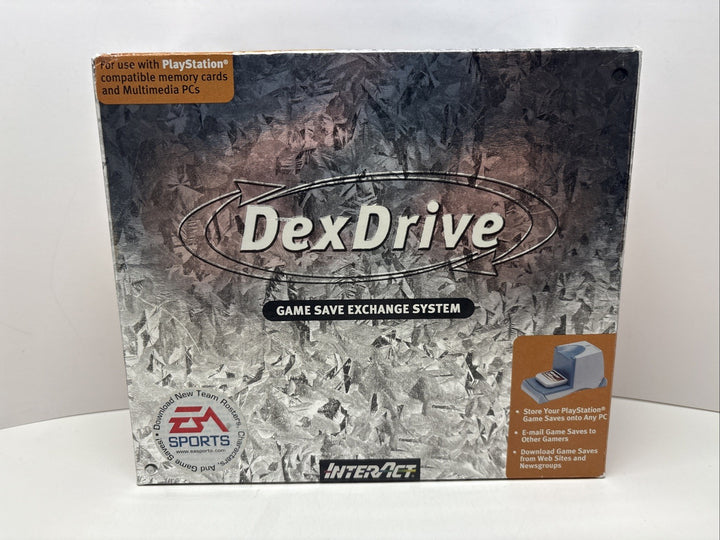 InterAct DexDrive Game Save Exchange System for PlayStation 1 Complete in Box