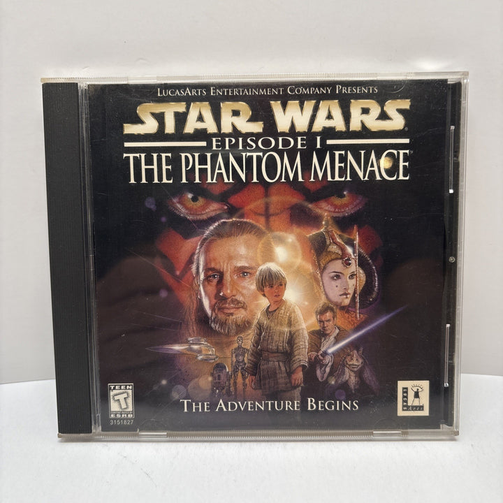 STAR WARS EPISODE 1 : THE PHANTOM MENACE (1999) PC GAME