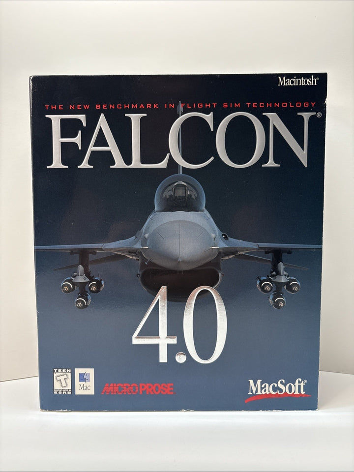 Falcon 4.0 Big Box MAC Game by  Microprose