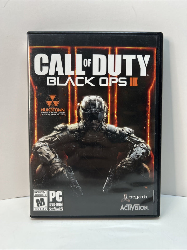 Call of Duty (COD): Black Ops III / 3 (Windows / PC, 2015) Complete | CIB