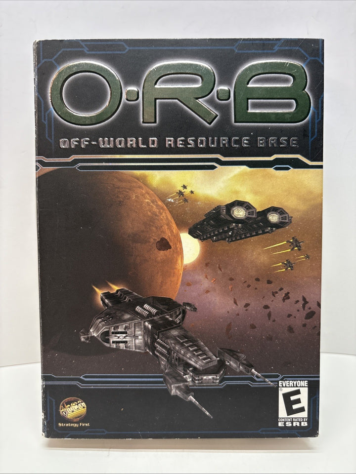 O.R.B. Off-World Resource Base PC CD Small Box CIB 2002 - Sealed Jewel Case