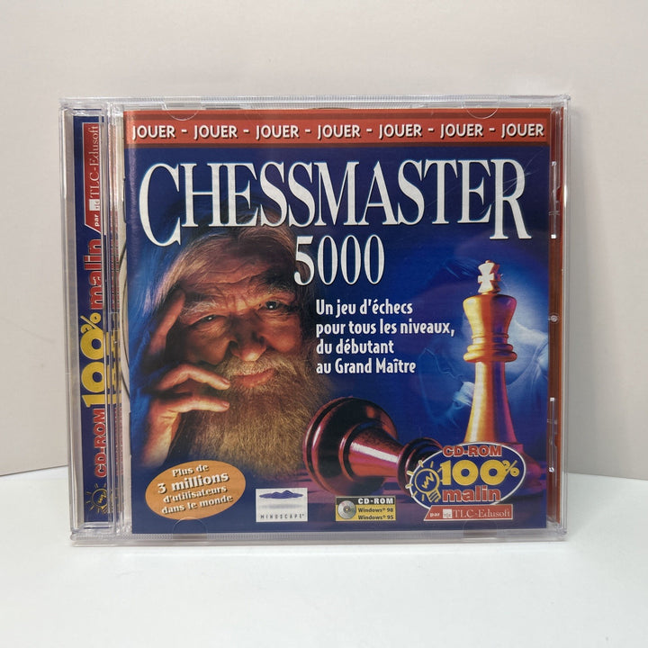 Chessmaster 5000 - PC CD-ROM - Chess Game - Mindscape In Jewel Case - French