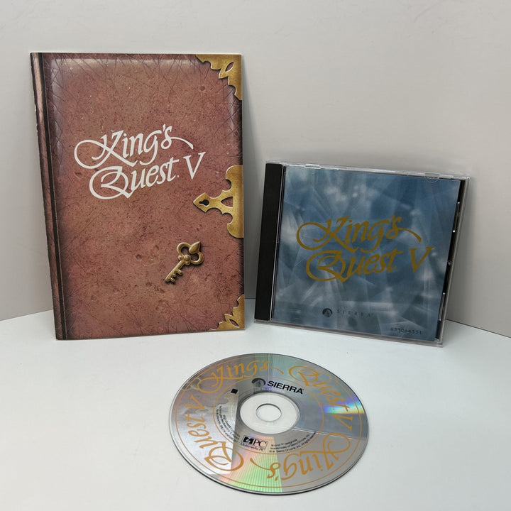 King's Quest V (PC, 1992) With Manual. MS DOS