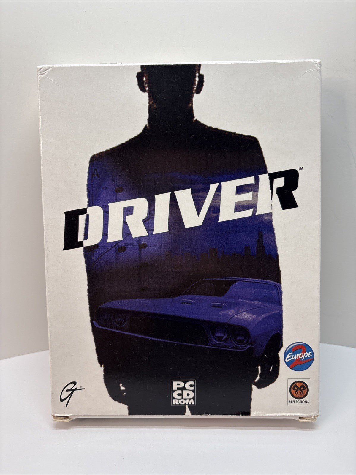 Driver PC CD-ROM Big Box (GT Interactive/Reflections, 1998) PC Game - French