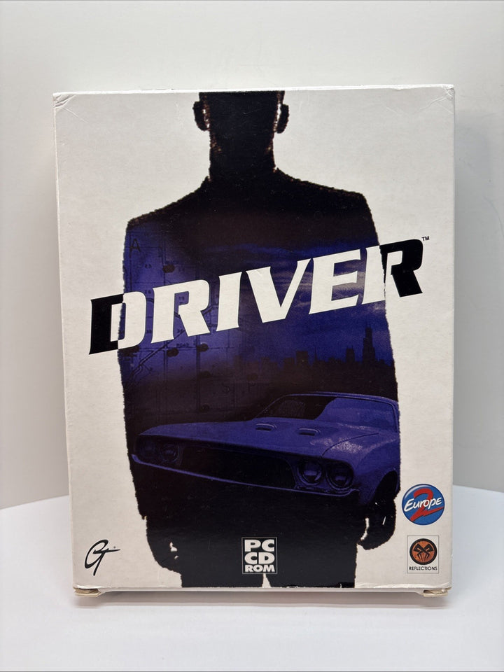Driver PC CD-ROM Big Box (GT Interactive/Reflections, 1998) PC Game - French
