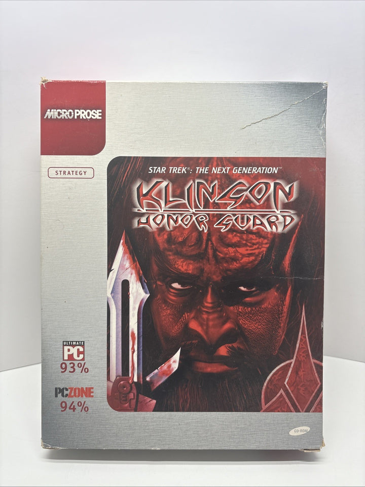 Star Trek The Next Generation Klingon Honor Guard Windows 95 / 98 PC CD - 1998