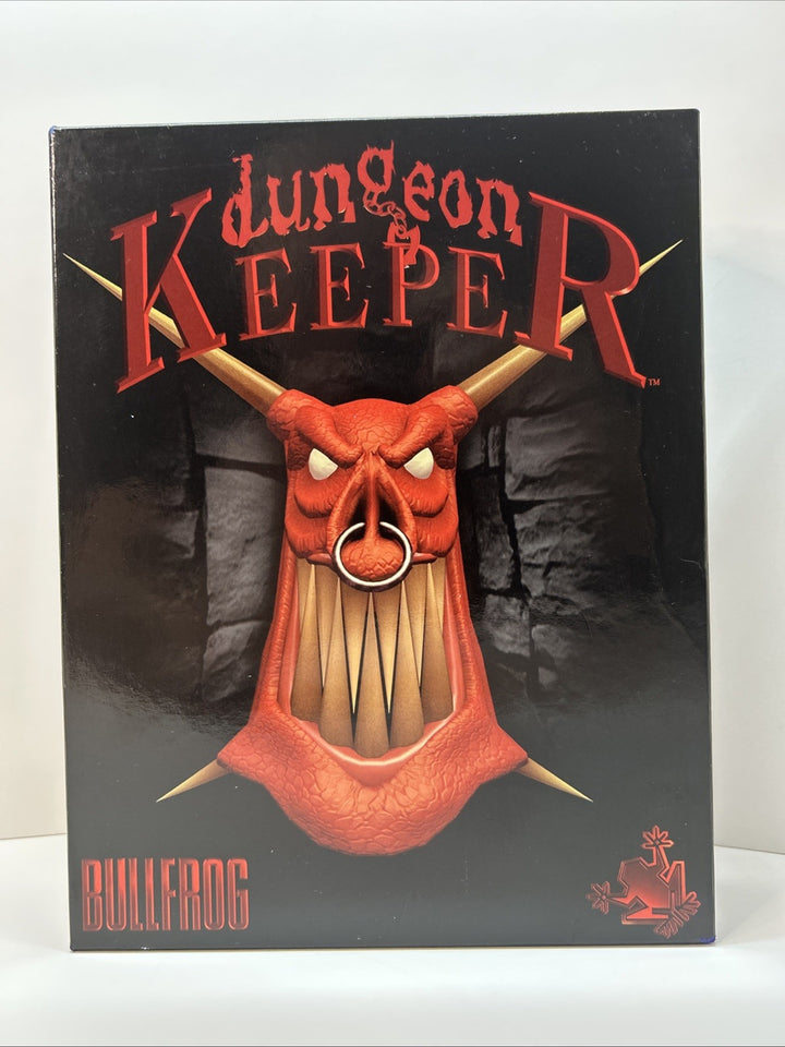 Dungeon Keeper Big Box Game (1997) PC CD-ROM Bullfrog - French Français