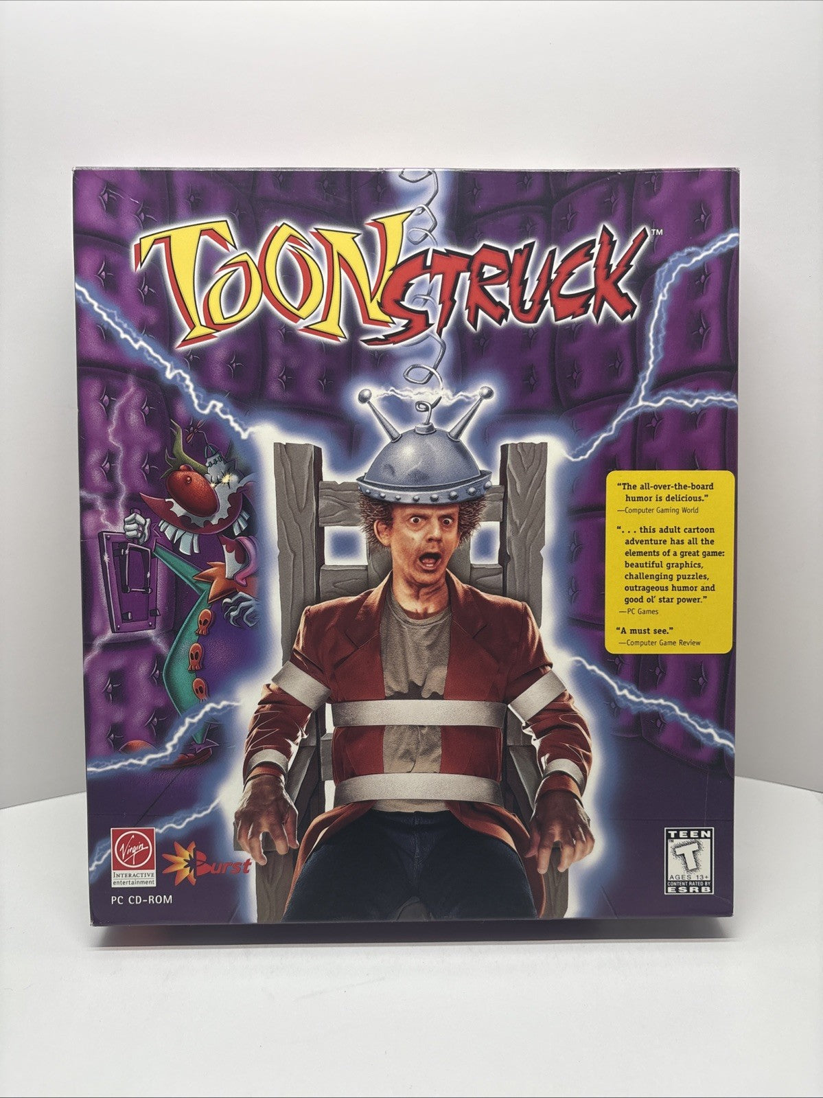 Toonstruck (1996) Big Box PC Christoper Lloyd IBM Like New Condition