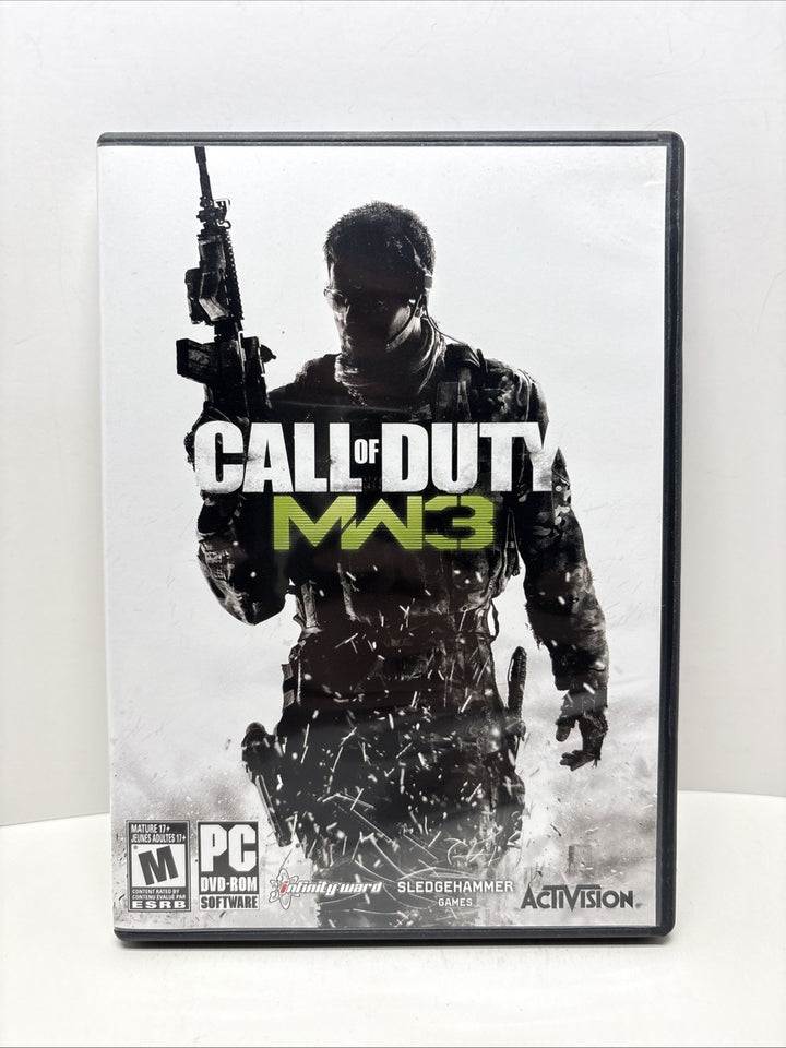 Call of Duty: Modern Warfare  3 MW3 (PC, 2011) French Canadian version
