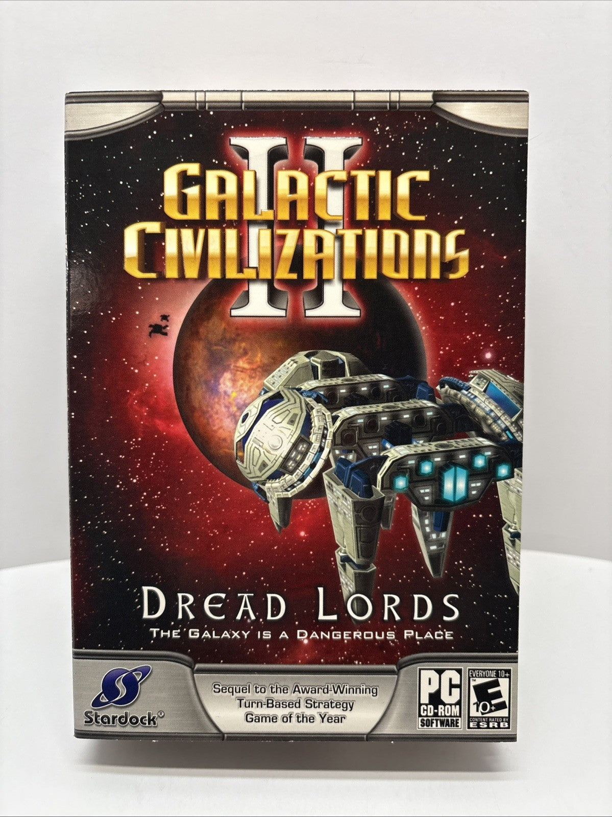 Galactic Civilizations II: Dread Lords PC CD-ROM 2006 2-Disc Set CIB w/ Manual