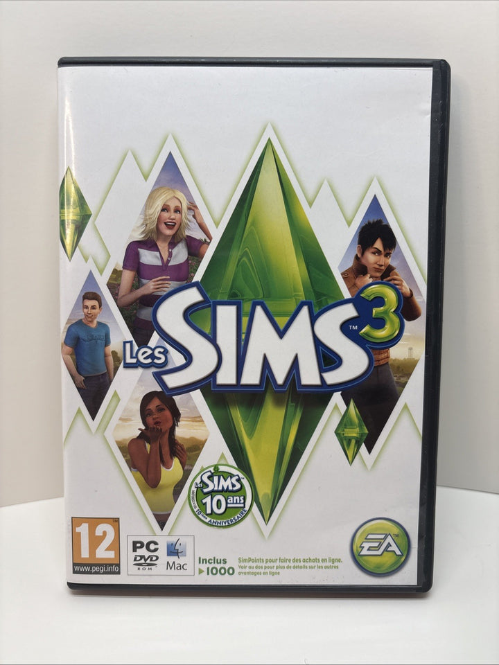 Les Sims 3 (2010, Mac or PC) Complete FRENCH LANGUAGE VERSION