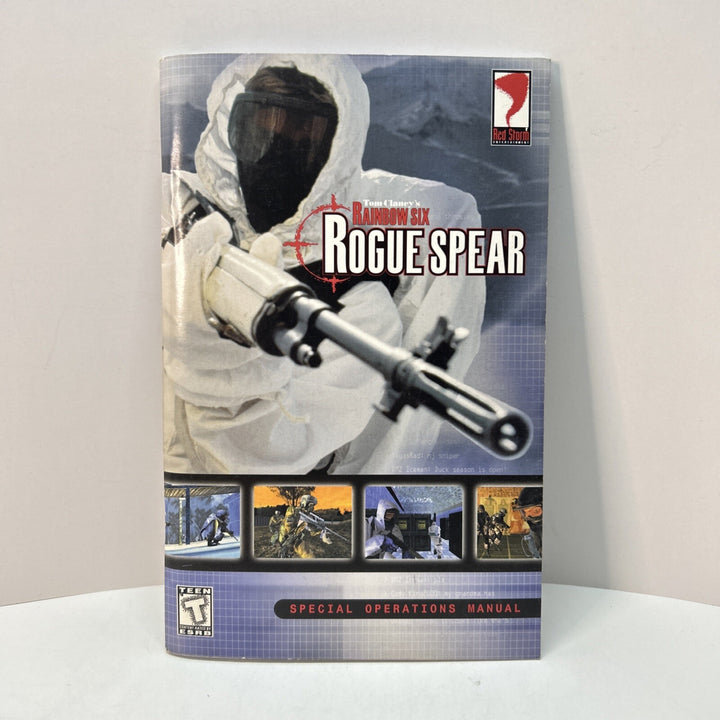 Rainbow Six Rogue Spear PC Manual Only 2000 Ubi Soft