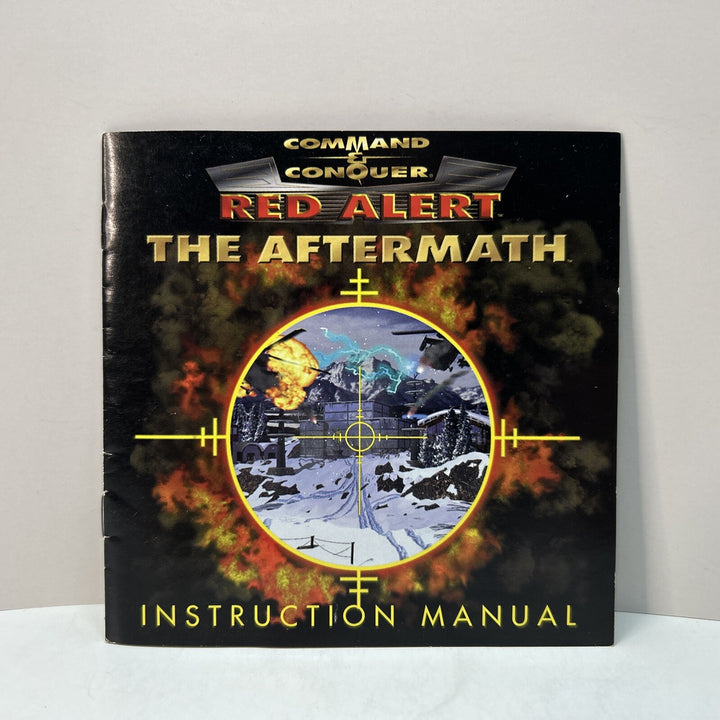 Command & Conquer Red Alert: The Aftermath PC 1997 Manual